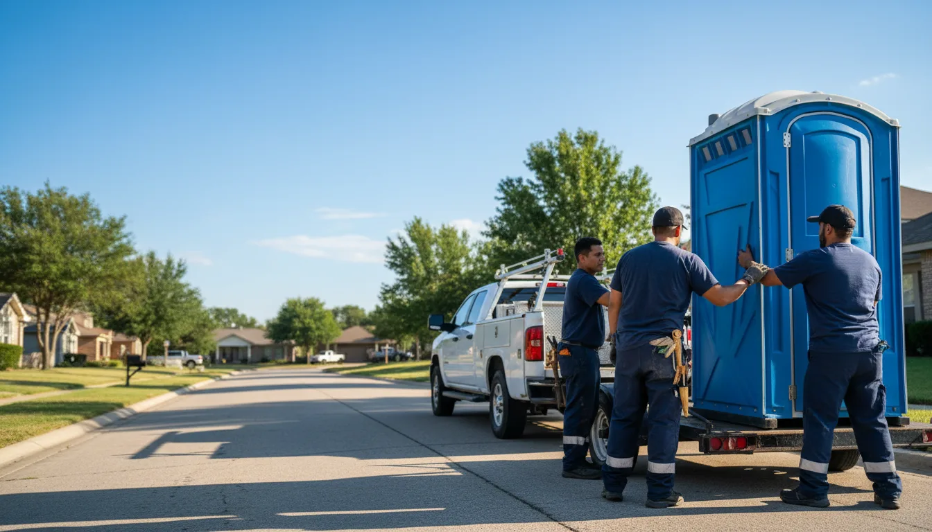 Portable Toilet Rental in Wainwright, OK near me